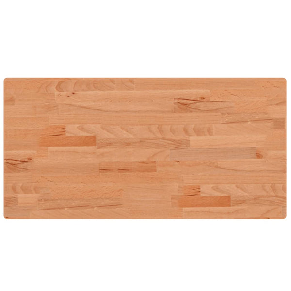 Massivholz Tischplatte Buche 80x40 cm