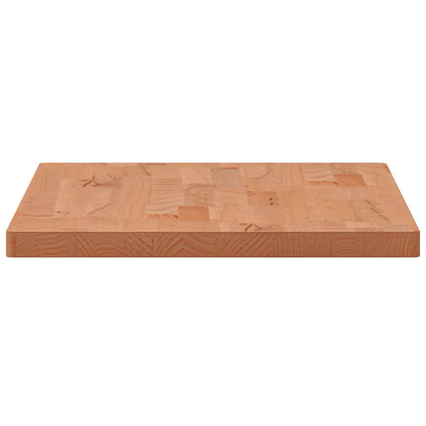 Massivholz Tischplatte Buche 80x40 cm