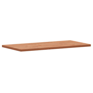 Massivholz Tischplatte Buche 100x50 cm