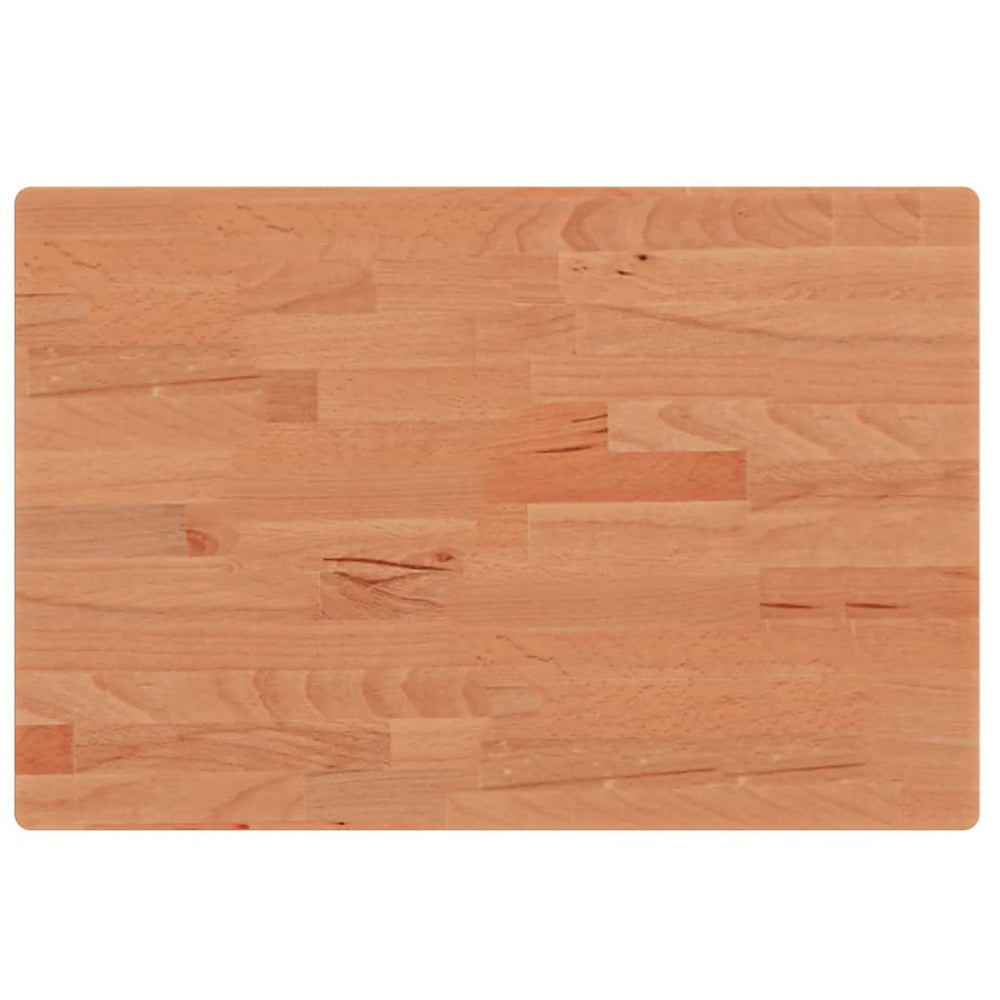 Massivholz Tischplatte Buche 60x40 cm