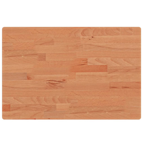 Massivholz Tischplatte Buche 60x40 cm