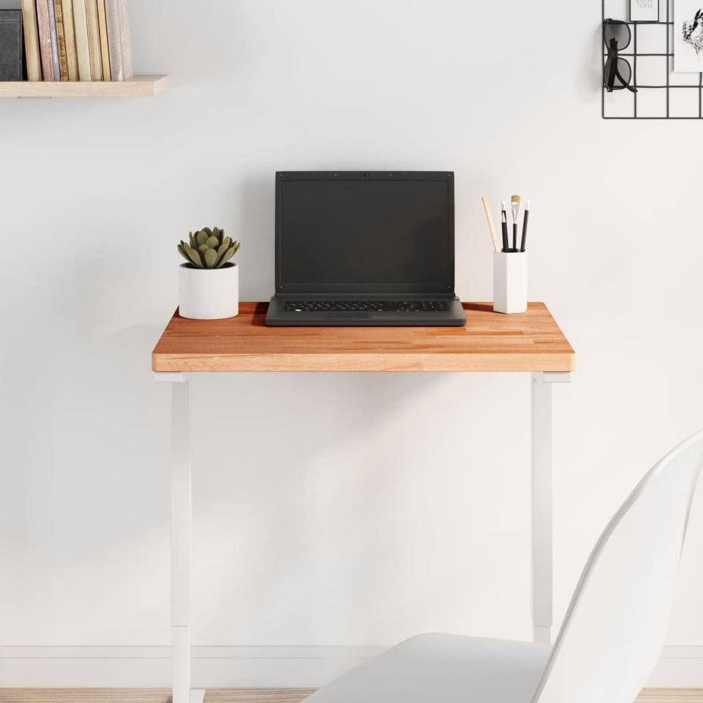 Massivholz Tischplatte Buche 60x40 cm