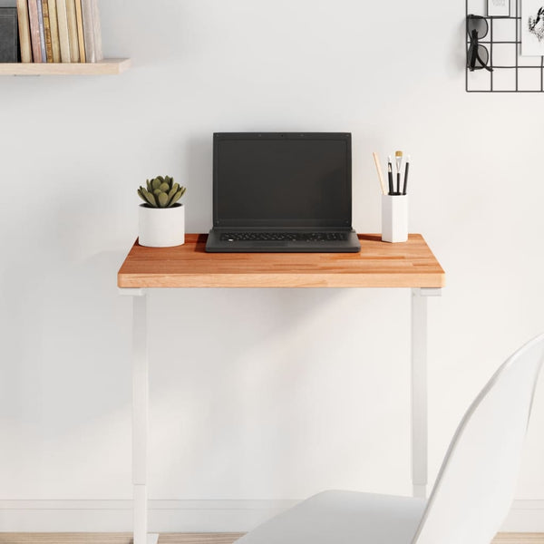 Massivholz Tischplatte Buche 60x40 cm