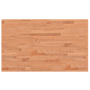 Massivholz Tischplatte Buche 100x60 cm
