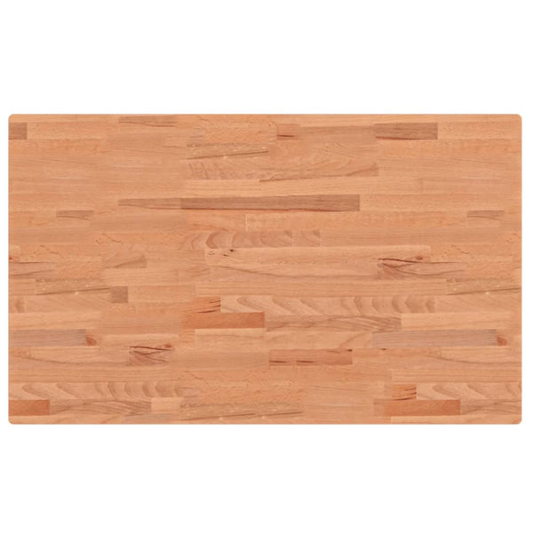 Massivholz Tischplatte Buche 100x60 cm