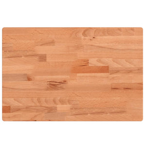 Massivholz Tischplatte Buche 80x40 cm