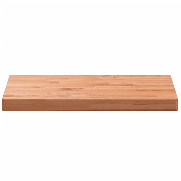 Massivholz Tischplatte Buche 80x40 cm