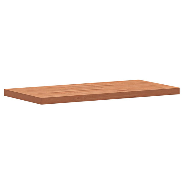Massivholz Tischplatte Buche 100x50 cm