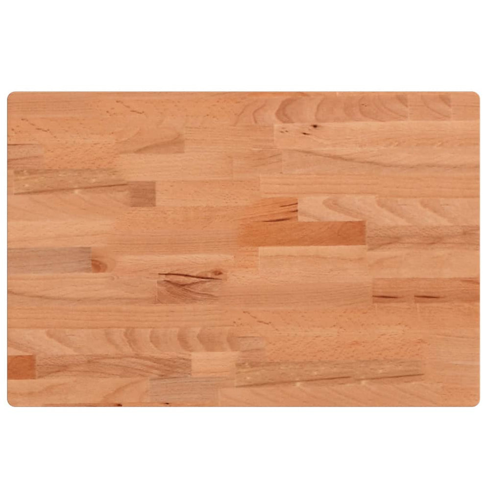 Massivholz Tischplatte Buche 60x40 cm