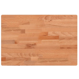 Massivholz Tischplatte Buche 60x40 cm
