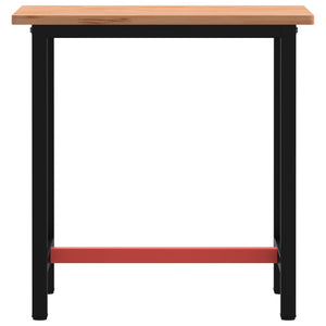Werkbank Buche Massivholz 80x55 cm