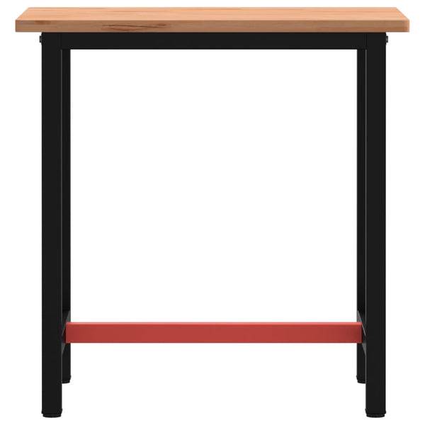 Werkbank Buche Massivholz 80x55 cm
