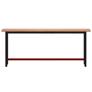 Werkbank Buche Massivholz 200 cm