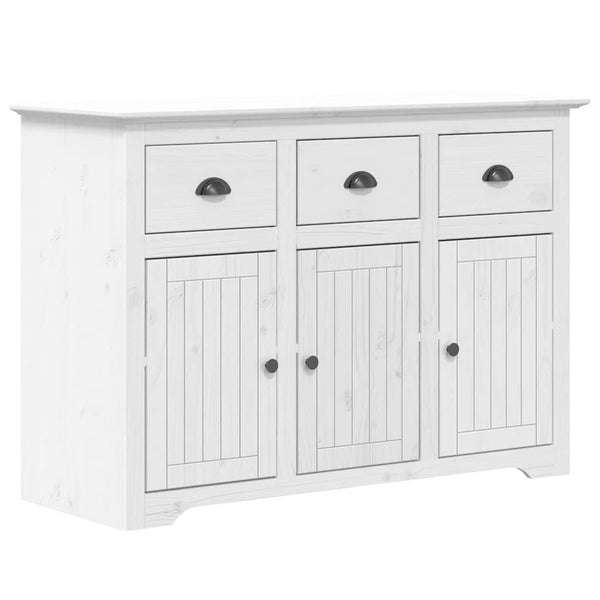Sideboard BODO Weiß Kiefer Massivholz 115,5cm