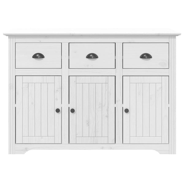 Sideboard BODO Weiß Kiefer Massivholz 115,5cm