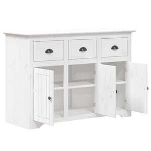 Sideboard BODO Weiß Kiefer Massivholz 115,5cm
