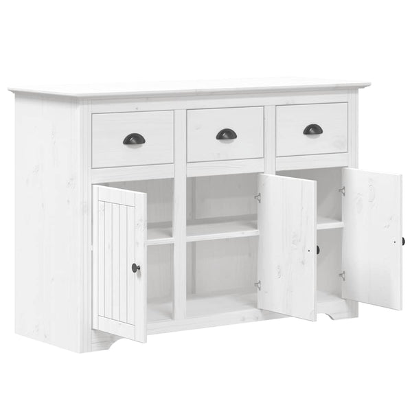 Sideboard BODO Weiß Kiefer Massivholz 115,5cm