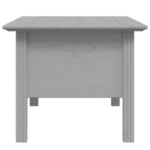 Couchtisch BODO Grau Kiefer Massivholz 100x55 cm