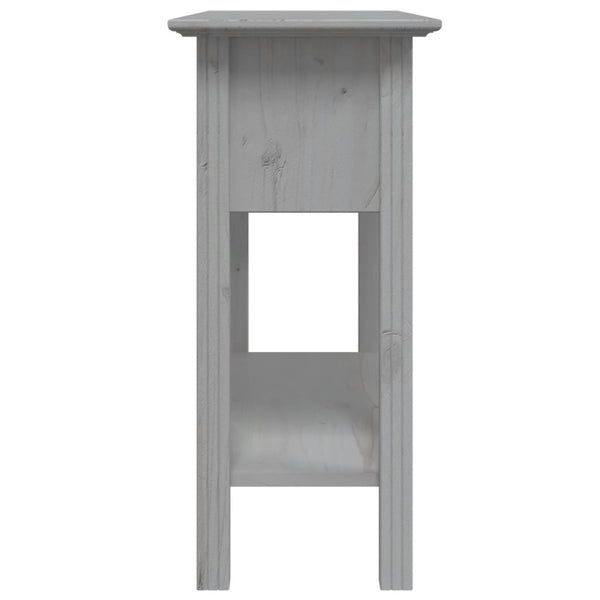 Konsolentisch BODO Grau Kiefer Massivholz 91 cm