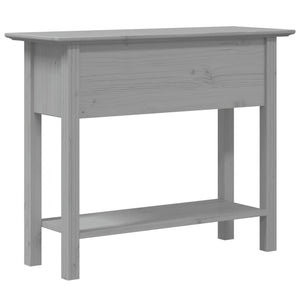 Konsolentisch BODO Grau Kiefer Massivholz 91 cm