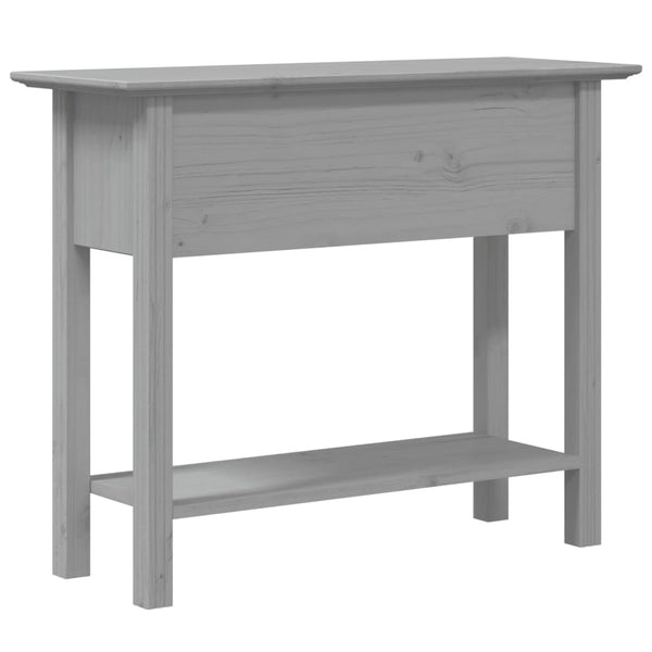 Konsolentisch BODO Grau Kiefer Massivholz 91 cm