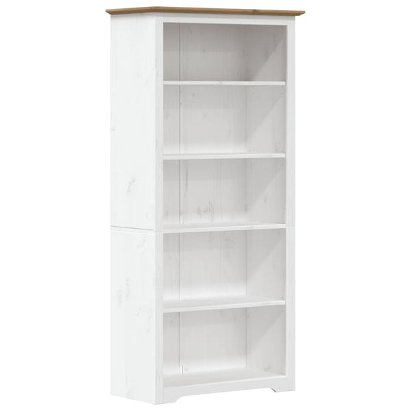 vidaXL Étagère à livres BODO à 5 niveaux Marron 82x40x173 cm Bois de pin massif