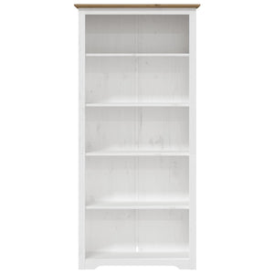 vidaXL Étagère à livres BODO à 5 niveaux Marron 82x40x173 cm Bois de pin massif