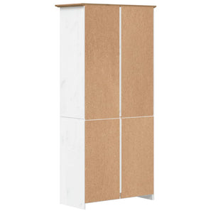 vidaXL Étagère à livres BODO à 5 niveaux Marron 82x40x173 cm Bois de pin massif