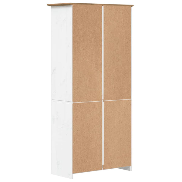 vidaXL Étagère à livres BODO à 5 niveaux Marron 82x40x173 cm Bois de pin massif