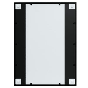 Wandspiegel Schwarz 80x60cm 2er Set