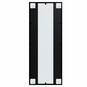 Wandspiegel Set Schwarz 100x40 cm (2 Stk.)
