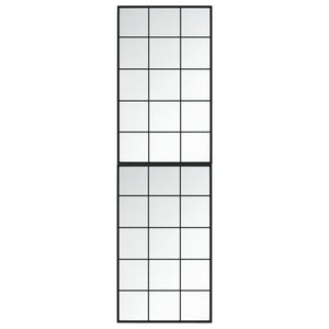 Wandspiegel Schwarz 100x60 cm, 2er-Set