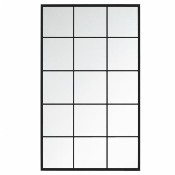 Wandspiegel Schwarz 100x60 cm, 2er-Set