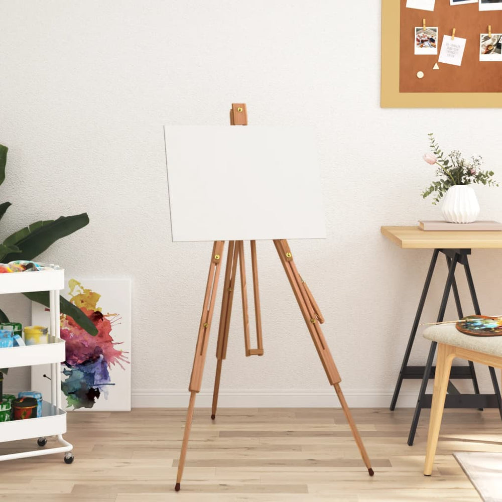 Staffelei 100x104x172 cm Massivholz Buche