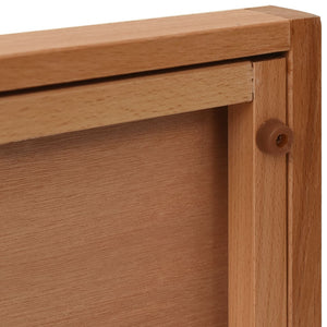 Tischstaffelei 65x48x7 cm Massivholz Buche