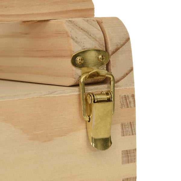 vidaXL Chevalet de table avec tiroir 41,5x37x12 cm Bois de pin massif