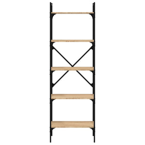 vidaXL Étagère à 5 niveaux chêne Sonoma 56x31,5x174 cm Aggloméré
