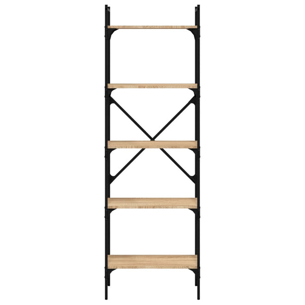 vidaXL Étagère à 5 niveaux chêne Sonoma 56x31,5x174 cm Aggloméré