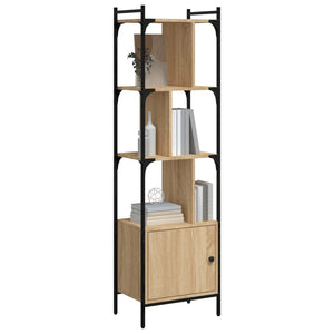 Bücherregal Sonoma Eiche mit Tür