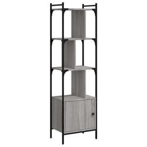 Bücherregal Grau Sonoma 44,5x154,5 cm