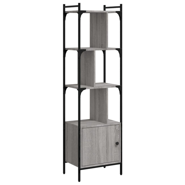 Bücherregal Grau Sonoma 44,5x154,5 cm