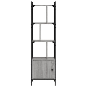 Bücherregal Grau Sonoma 44,5x154,5 cm
