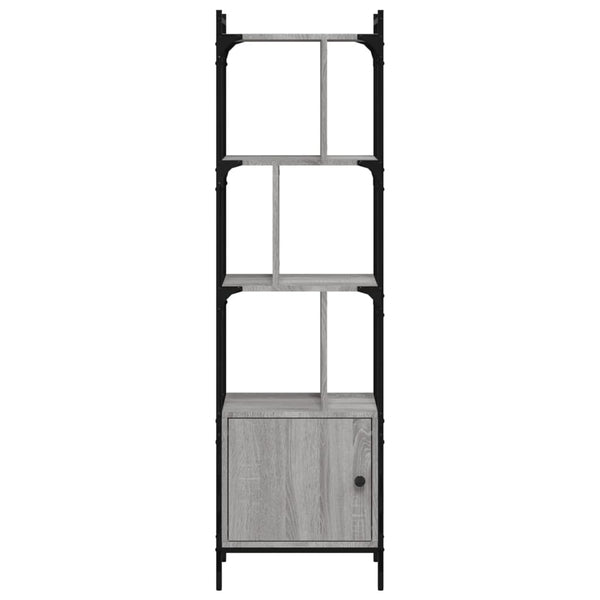 Bücherregal Grau Sonoma 44,5x154,5 cm