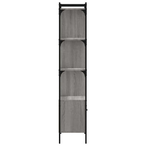 Bücherregal Grau Sonoma 44,5x154,5 cm