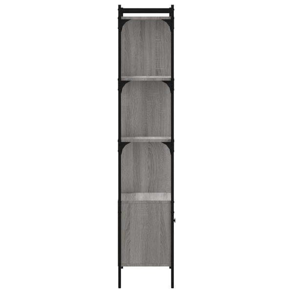 Bücherregal Grau Sonoma 44,5x154,5 cm