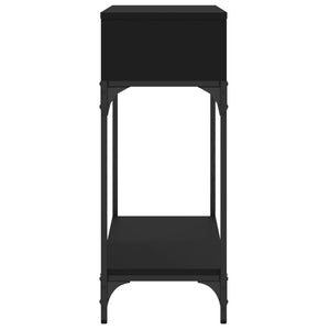 Schwarzer Konsolentisch 100 cm