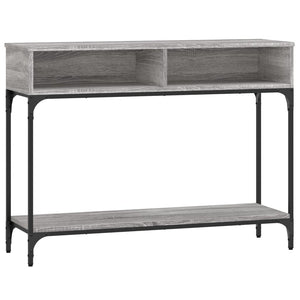 Grauer Konsolentisch Sonoma, 100 cm