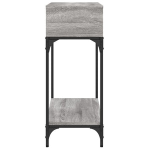 Grauer Konsolentisch Sonoma, 100 cm