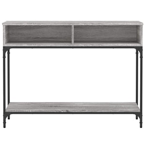 Grauer Konsolentisch Sonoma, 100 cm