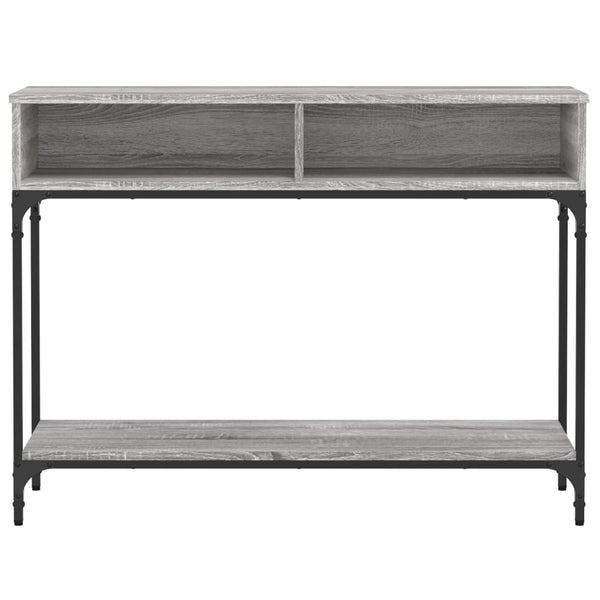 Grauer Konsolentisch Sonoma, 100 cm